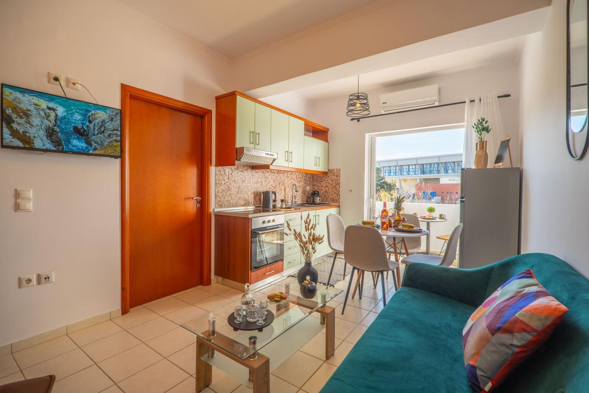 Ammoutsiani 2 Cozy Apartment Chrissi Akti Chania Exterior foto