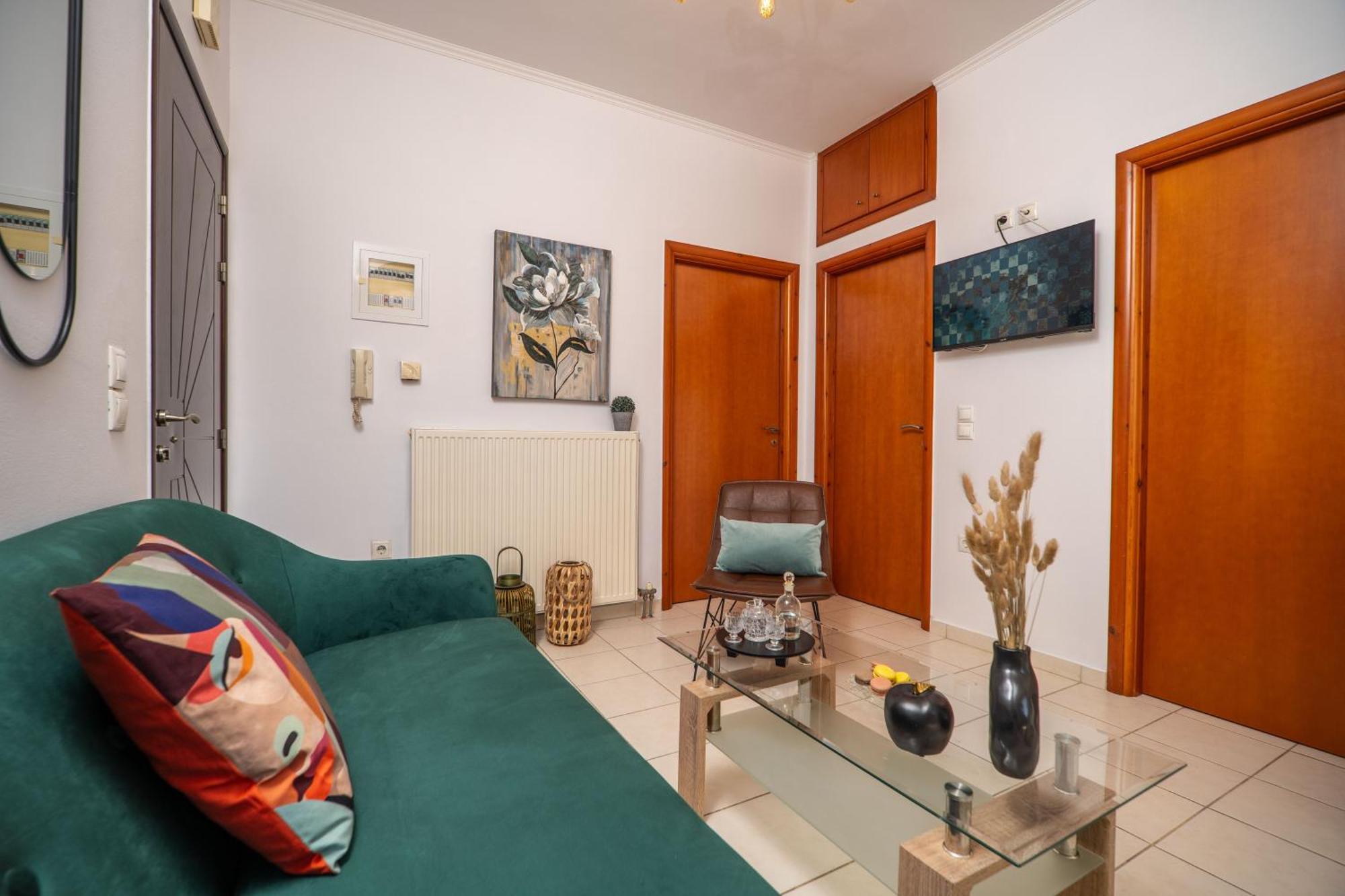 Ammoutsiani 2 Cozy Apartment Chrissi Akti Chania Exterior foto